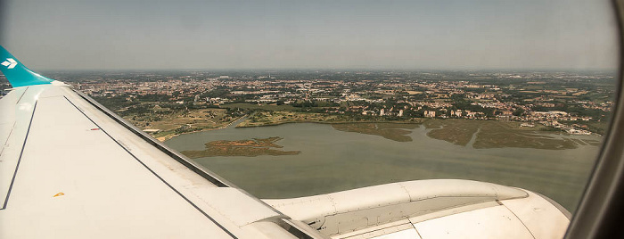 Venetien 2021-07-21 Flug DLA4RX München Franz Josef Strauß (MUC/EDDM) - Venedig-Marco Polo (VCE/LIPZ) Luftbild aerial photo