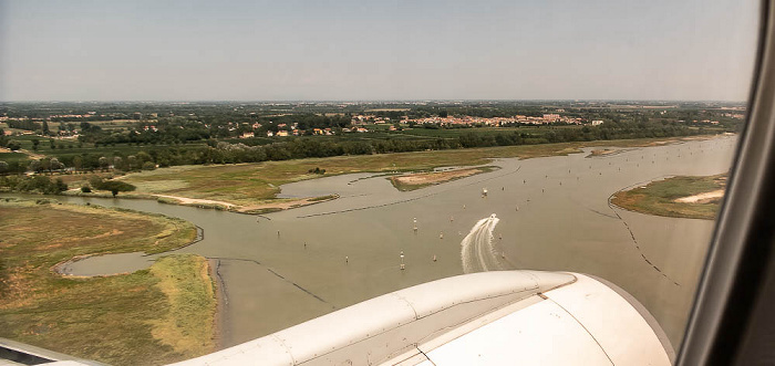 Venetien 2021-07-21 Flug DLA4RX München Franz Josef Strauß (MUC/EDDM) - Venedig-Marco Polo (VCE/LIPZ) Luftbild aerial photo