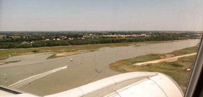 Venetien 2021-07-21 Flug DLA4RX München Franz Josef Strauß (MUC/EDDM) - Venedig-Marco Polo (VCE/LIPZ) Luftbild aerial photo