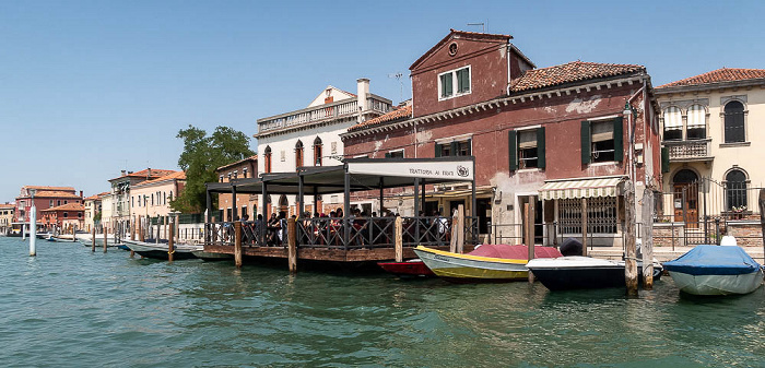 Lagune von Venedig: Murano mit dem Canale degli Angeli Venedig