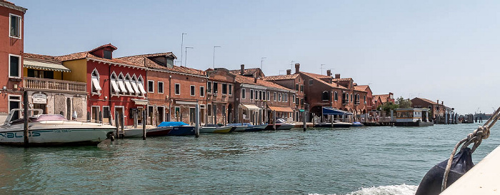 Lagune von Venedig: Murano mit dem Canale San Giovanni Venedig
