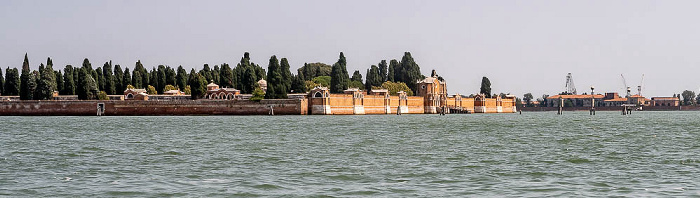 Lagune von Venedig: San Michele Castello
