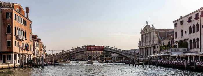 Venedig Canal Grande: Ponte dei Scalzi Chiesa di Santa Maria di Nazareth Palazzo Calbo Crotta