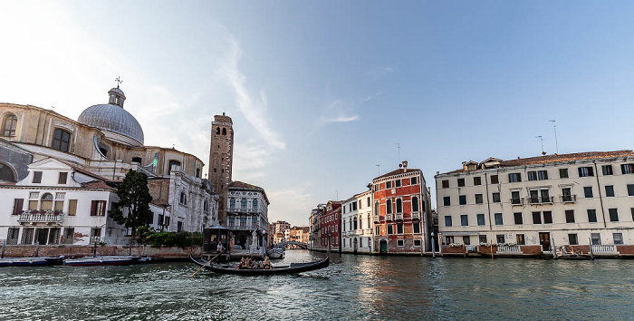 Venedig Canal Grande / Canale di Cannaregio Chiesa dei Santi Geremia e Lucia Palazzo Querini Papozze