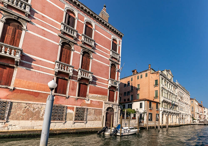 Venedig Canal Grande (v.l.): Palazzo Fontana Rezzonico und Palazzo Miani Coletti Giusti
