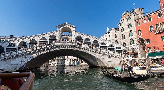 Canal Grande: Ponte di Rialto Venedig