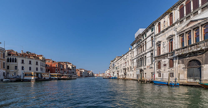 Canal Grande: Palazzi Mocenigo Venedig 2021