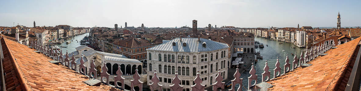 Venedig Blick von der Fondaco dei Tedeschi