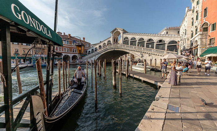 Canal Grande, Ponte di Rialto Venedig