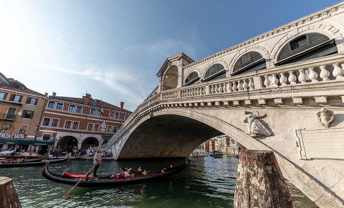 Canal Grande, Ponte di Rialto Venedig 2021