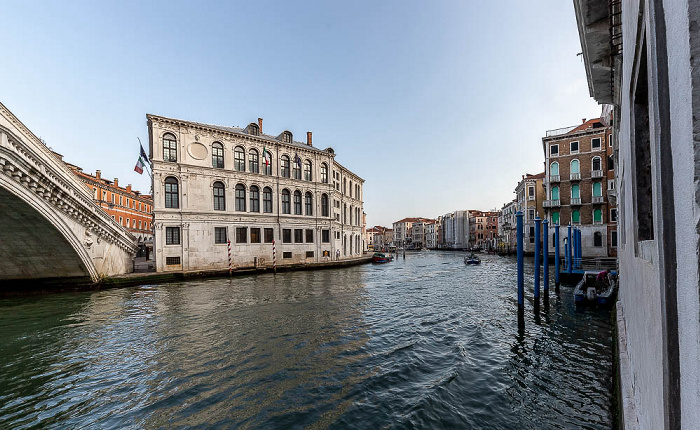 Venedig Canal Grande, Palazzo dei Camerlenghi Ponte di Rialto