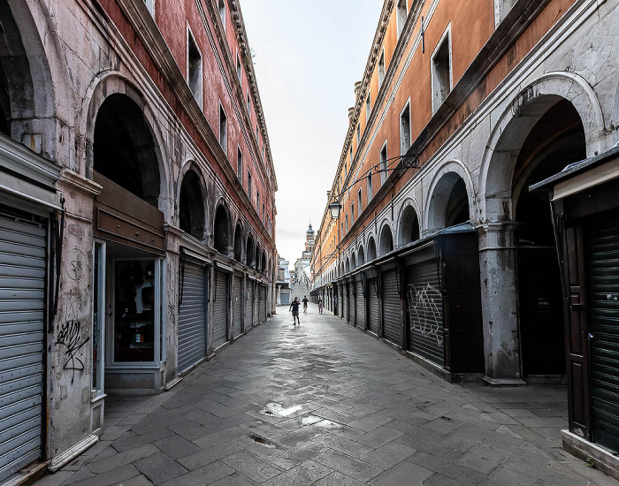 Venedig Ruga dei Oresi Palazzo dei Dieci Savi Ponte di Rialto
