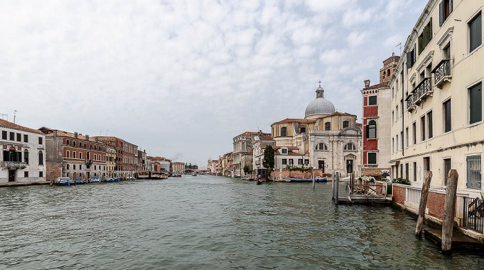 Venedig Cannaregio: Canal Grande Chiesa dei Santi Geremia e Lucia Santa Croce
