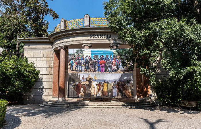 Venedig Castello: Giardini della Biennale - Padiglione Francia (Französischer Pavillon)
