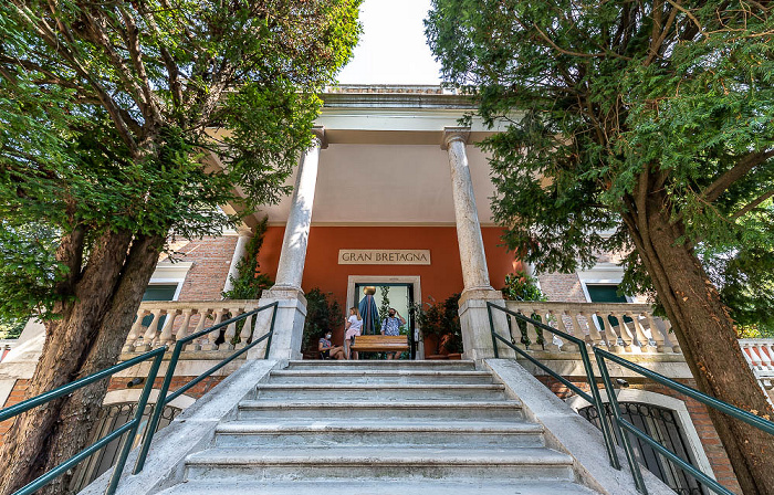 Venedig Castello: Giardini della Biennale - Padiglione Gran Bretagna (Britischer Pavillon)