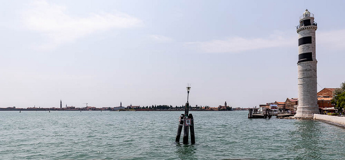 Murano, Lagune von Venedig Faro di Murano