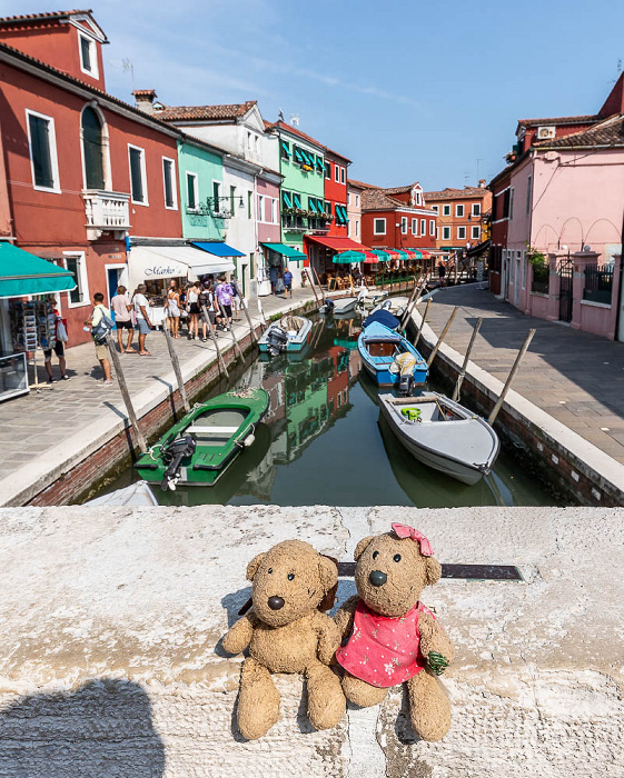 Venedig Burano: Rio Assassini - Teddy und Teddine