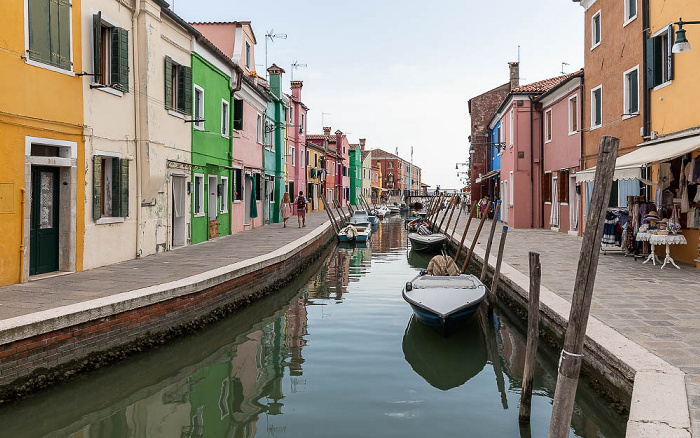 Venedig Burano: Rio San Mauro