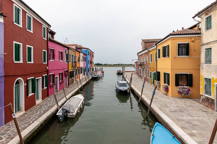 Burano: Rio Pontinello Venedig