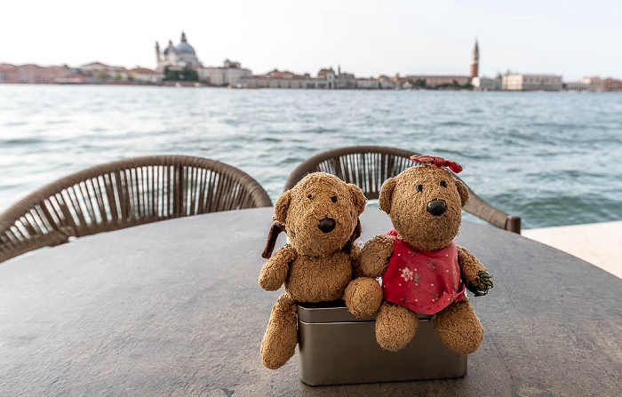 Venedig Giudecca: Fondamenta Zitelle - Teddy und Teddine Canale della Giudecca San Marco