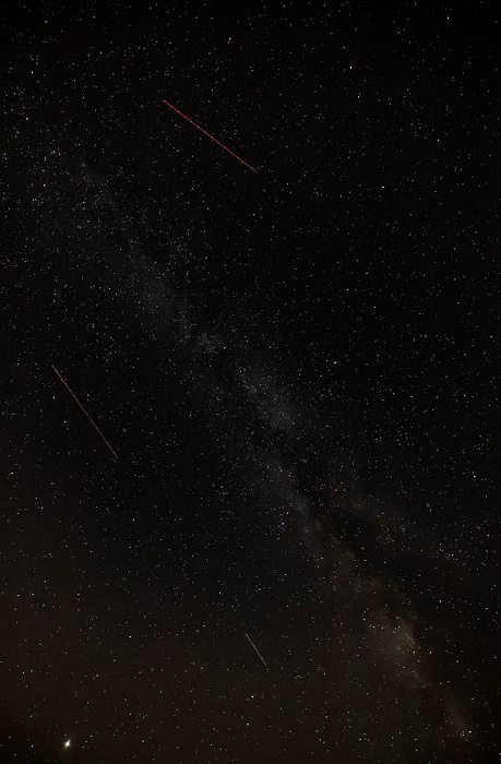 Blick vom Kopen: Sternenhimmel Pfohren