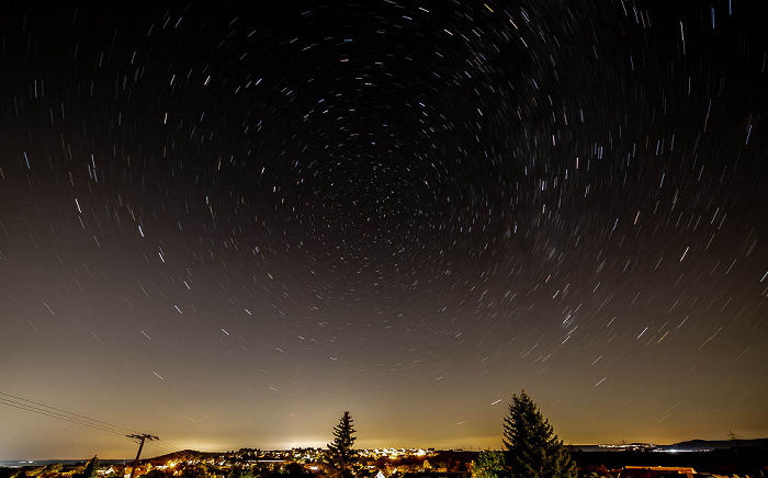 Pfohren Blick vom Kopen: Sternenhimmel