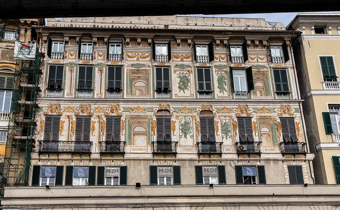 Genua Centro storico: Via Antonio Gramsci