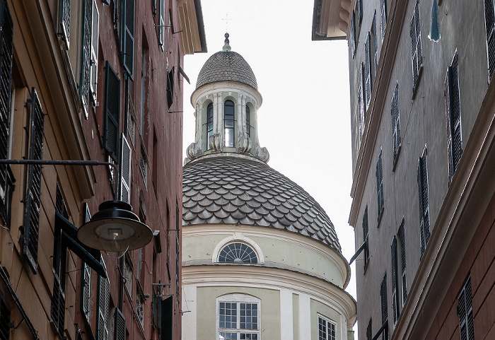 Centro storico: Via San Giorgio, Chiesa di San Giorgio Genua