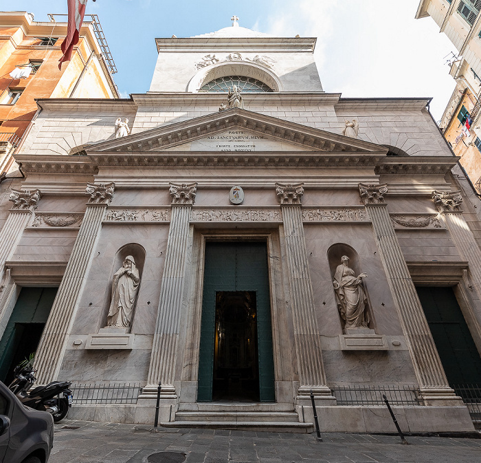 Genua Centro storico: Via di San Siro - Basilica di San Siro