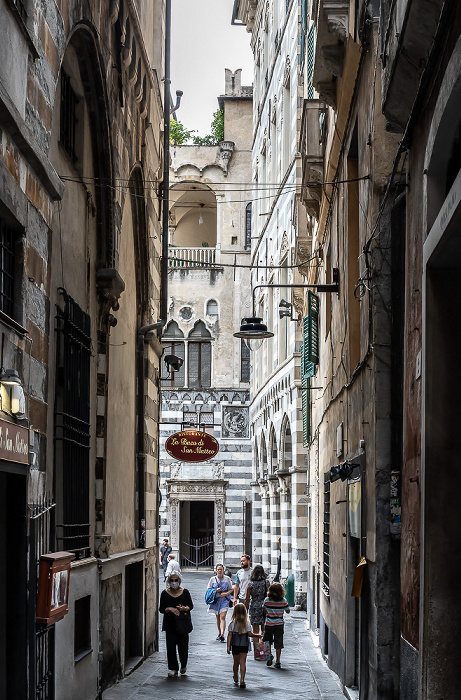 Genua Centro storico: Via David Chiossone