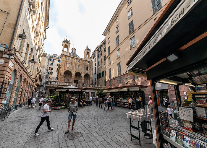 Genua Centro storico: Piazza Banchi, Chiesa di San Pietro in Banchi