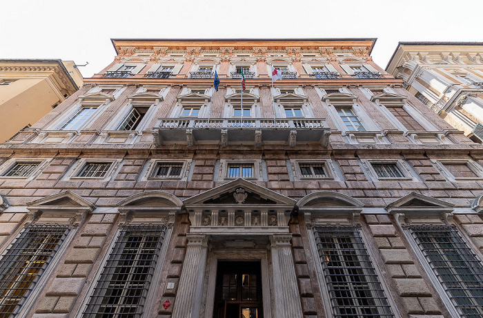 Centro storico: Via Giuseppe Garibaldi (Via Aurea, Già Strada Nuova) - Palazzo Carrega-Cataldi Genua