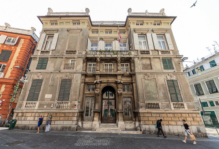 Centro storico: Piazza della Meridiana - Palazzo Gio Carlo Brignole Genua