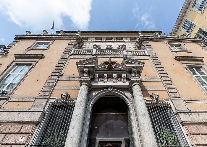 Genua Centro storico: Piazza della Nunziata - Palazzo Nicolò Lomellini