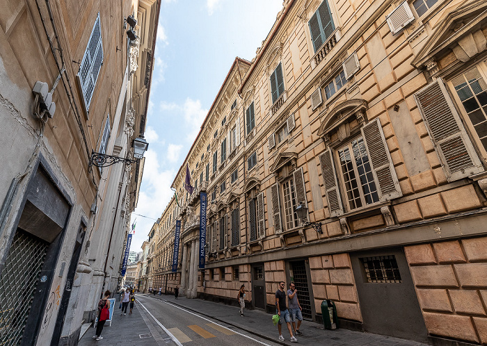 Genua Centro storico: Via Balbi - Palazzo Reale di Genova