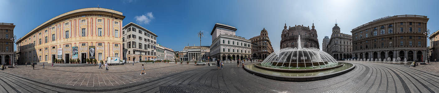 Piazza De Ferrari: Fontana di Piazza De Ferrari Genua
