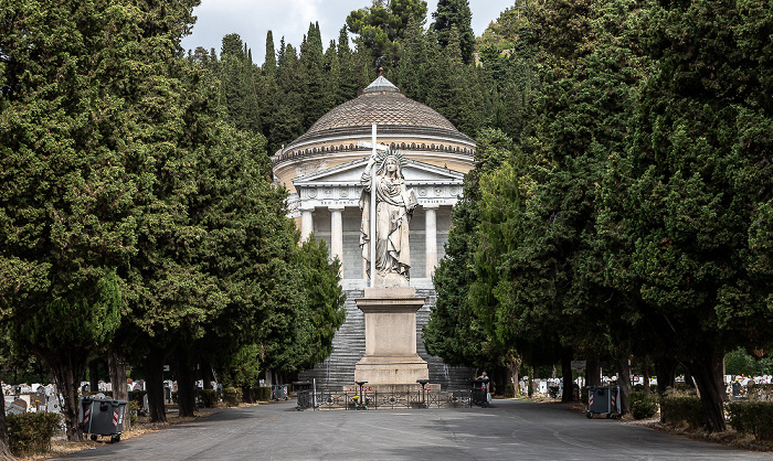 Genua Cimitero monumentale di Staglieno: Statua della Fede Pantheon (Cappella dei Suffragi)