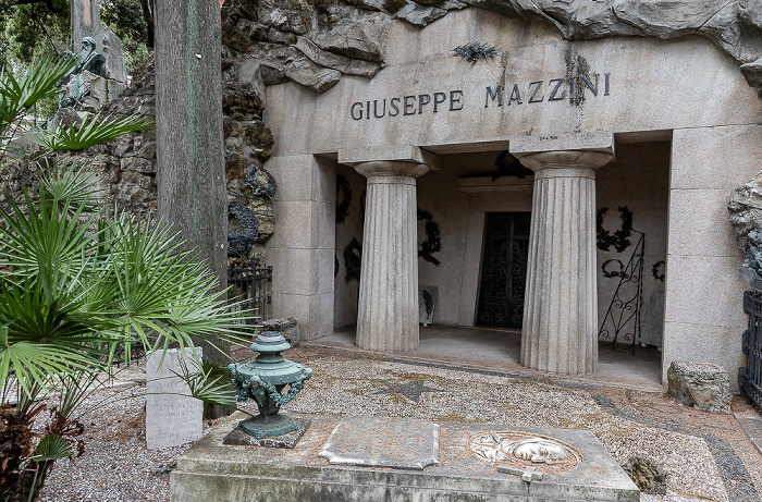 Genua Cimitero monumentale di Staglieno: Tomba Mazzini