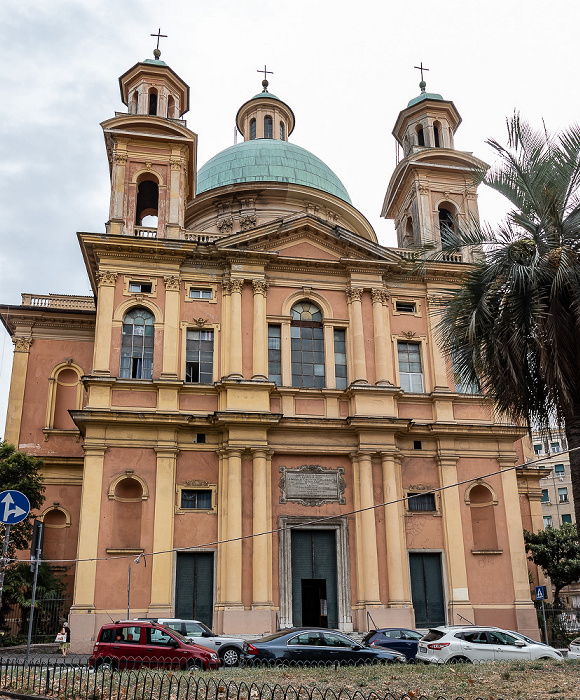 Piazza Gaetano Alimonda: Chiesa di Nostra Signora del Rimedio Genua