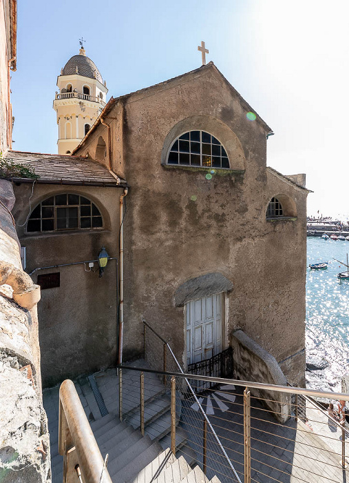 Vernazza Centro storico: Chiesa di Santa Margherita Porto di Vernazza
