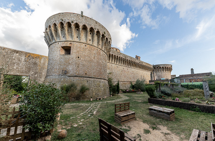 Volterra Centro storico: Fortezza Medicea und Garten des Gefängnisses