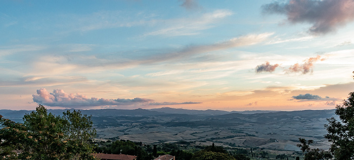 Volterra Blick aus der Albergo Villa Nencini
