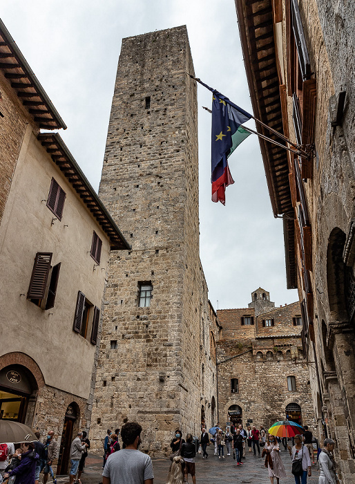 Via San Giovanni: Torre dei Cugnanesi San Gimignano