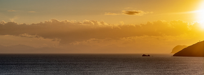 Capoliveri Blick auf den Golfo Stella (Tyrrhenisches Meer)