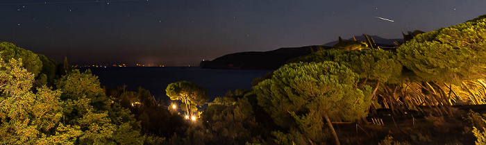 Capoliveri Madonna delle Grazie, Golfo Stella (Tyrrhenisches Meer), Korsika (Frankreich), Sternenhimmel