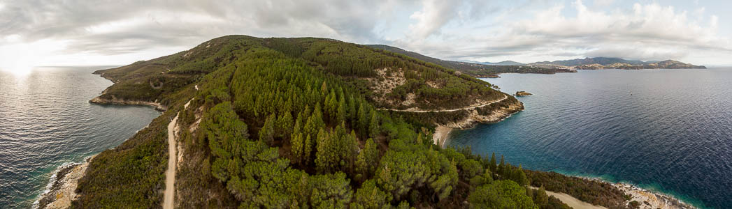 Monte Calamita Luftbild aerial photo