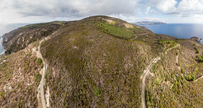 Monte Calamita Luftbild aerial photo
