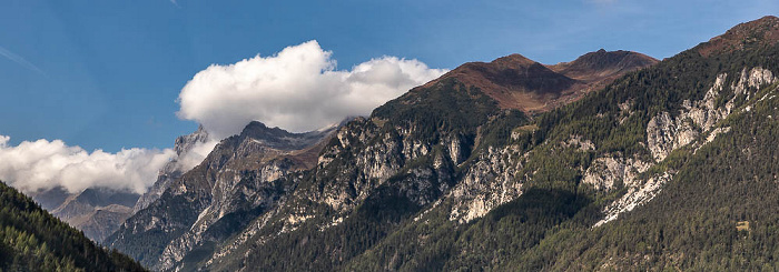 Trentino-Südtirol Stubaier Alpen mit dem Pflerschtal