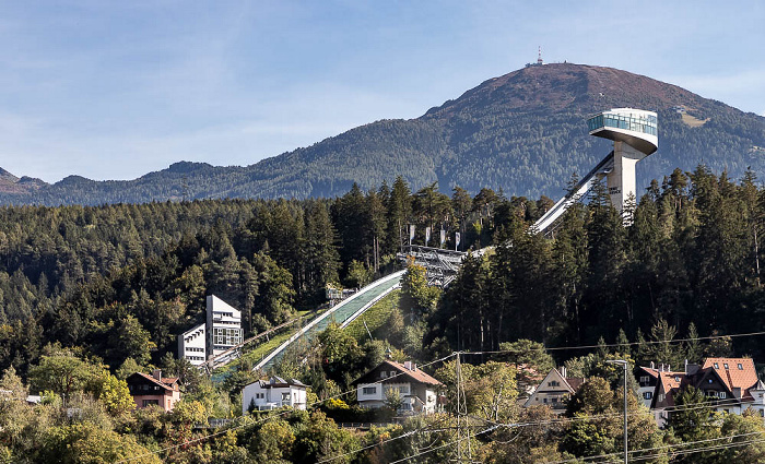 Bergisel mit der Bergisel-Sprungschanze Innsbruck