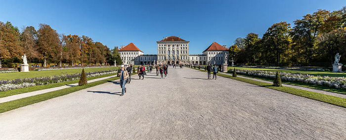 München Schlosspark Nymphenburg (Großes Parterre), Schloss Nymphenburg